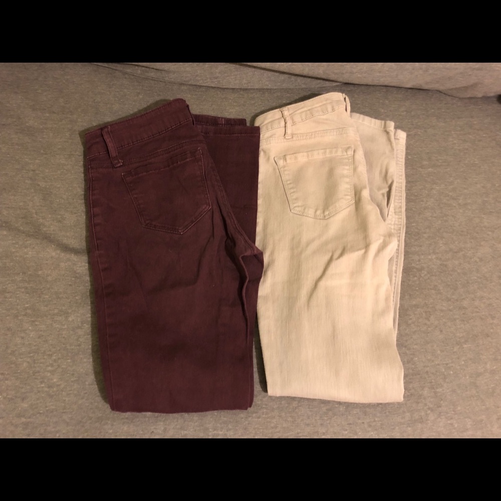 Refuge colored jeans!